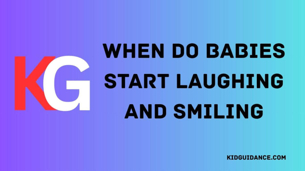 when do babies start laughing and smiling