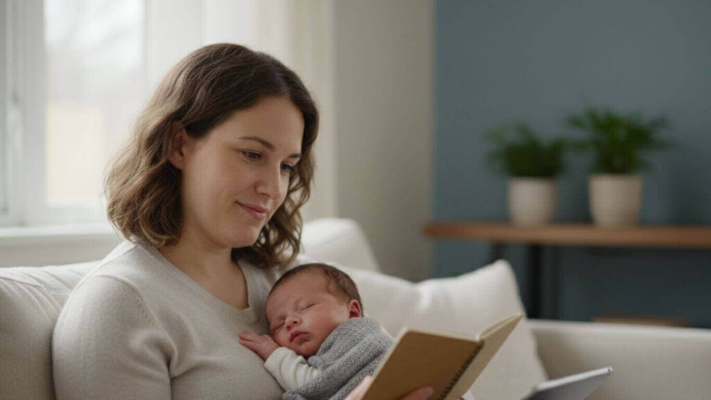 Parent receiving calm, practical parenting guidance for early childhood