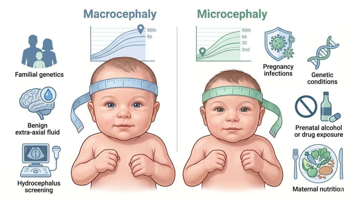 Microcephaly Normal Development Normal Head Circumference at Birth: Ranges, Charts & What to Expect